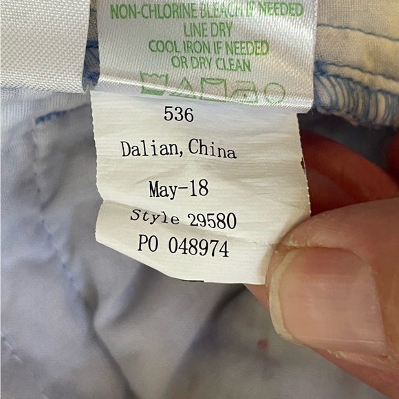 Lily Pulitzer Beaumont Shorts Men's 30R Blue Seashell Print Flat front Bermuda - Picture 7 of 15